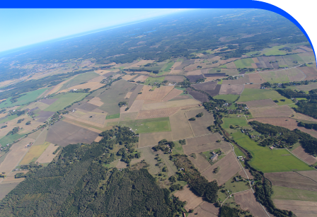 Topographic survey with level contours