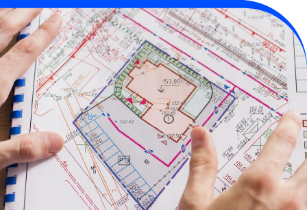 Title plan showing property boundary details