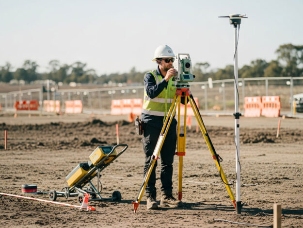 Early-stage site survey in urban development zone